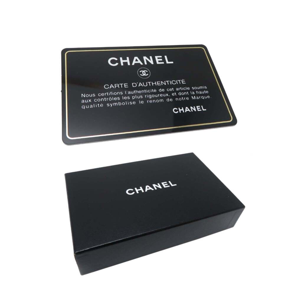 CHANEL Authentic Black Lambskin Leather Wallet - Picture 9 of 10